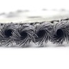 Twist Wire Wheel Brush, Flat Knotted Steel Wire Angle Grinder