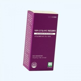 Nutricore Organic NFC Wild Bilberry 1 Box 5188970 / 뉴트리코어 유기농 NFC 야생 빌베리 1박스 5188970