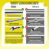 6-Piece Professional Lemonade Stand Kit,Includes 2pcs 316 Stainless streel Straw