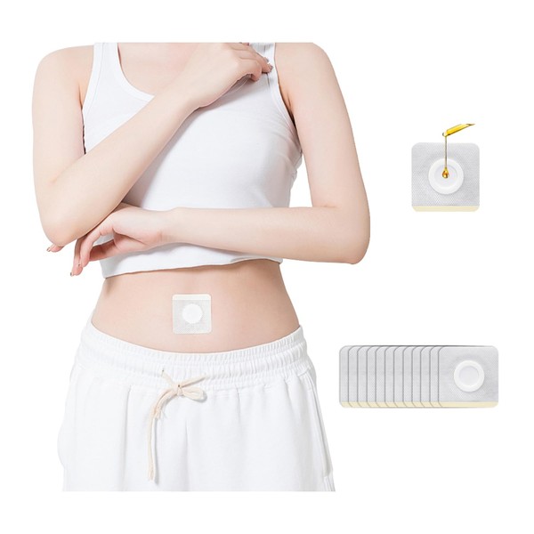 120pcs Castor Oil Patches for Belly Button - Self-Adhesive, Leak-Proof,