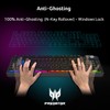 acer Predator Aethon 700 Gaming Keyboard:Clicky or Linear-Your Choice|Per-Key 16.8M