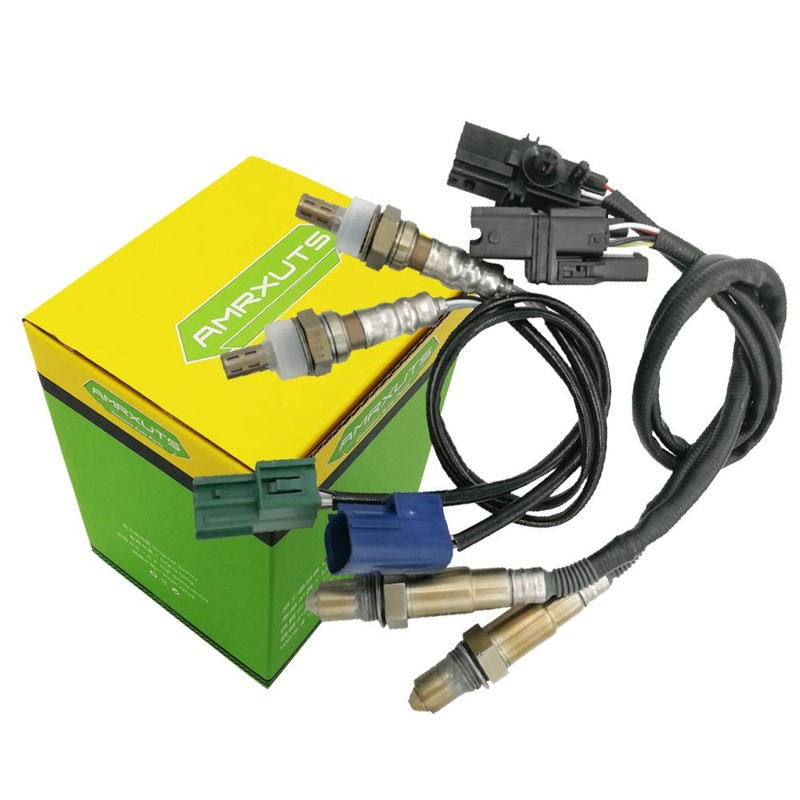 Amrxuts 4pcs Upstream Downstream Air Fuel Ratio O2 Oxygen Sensor