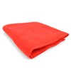 Solid Color Fleece Unisex Winter Scarf (Red)