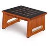 One Step Stool for Adults Seniors with Non-Slip Rubber Stepping