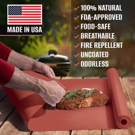 Paclord Paclord 24" x 100' Made in USA Pink Butcher Paper Roll - Food-Grade, Breathable Peach Butcher Paper - Perfect for BBQ, Smoking Meat, Wrapping Brisket & Protecting the Bark