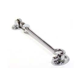 Dzina™ Cabin Hook Silent Pattern 250mm (10 Inch) Chrome Pack of 1