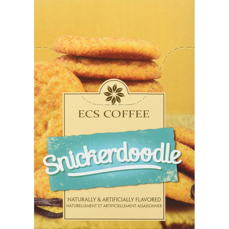 ECS Coffee Snickerdoodle Coffee, 24 Count