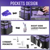 SCAVATA Wearable Cleaning Caddy Bag, Cleaning Caddy Supplies Organizer with