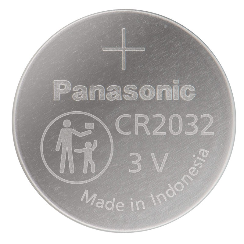 Panasonic CR2032 3.0 Volt Long Lasting Lithium Coin Cell Batteries