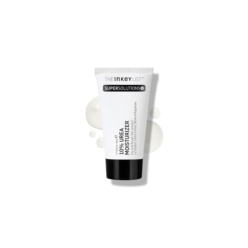 The Inkey List Urea 10% Moisturiser 50ml, Supersolutions, Targets Severe