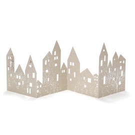 Good old Friends x-mas silhouette city