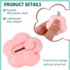 Cute Retractable Box Cutters Flower Shaped Mini Box Cutters Utility