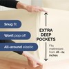 Extra Deep Pocket Queen Sheets - 4 Piece Breathable &
