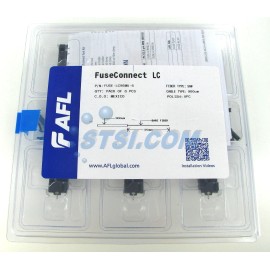AFL FuseConnect LC SM Fiber Optic Connector, 6-Pack FUSE-LC9SMU-6 ~STSI