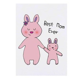 'Best Mom Ever' Temporary Tattoo - Water Resistant, Skin-Safe, Non-Toxic Transfer (TO00084733)