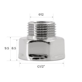 VANCOCO 2 Pack Reducer 1/2 to 3/8