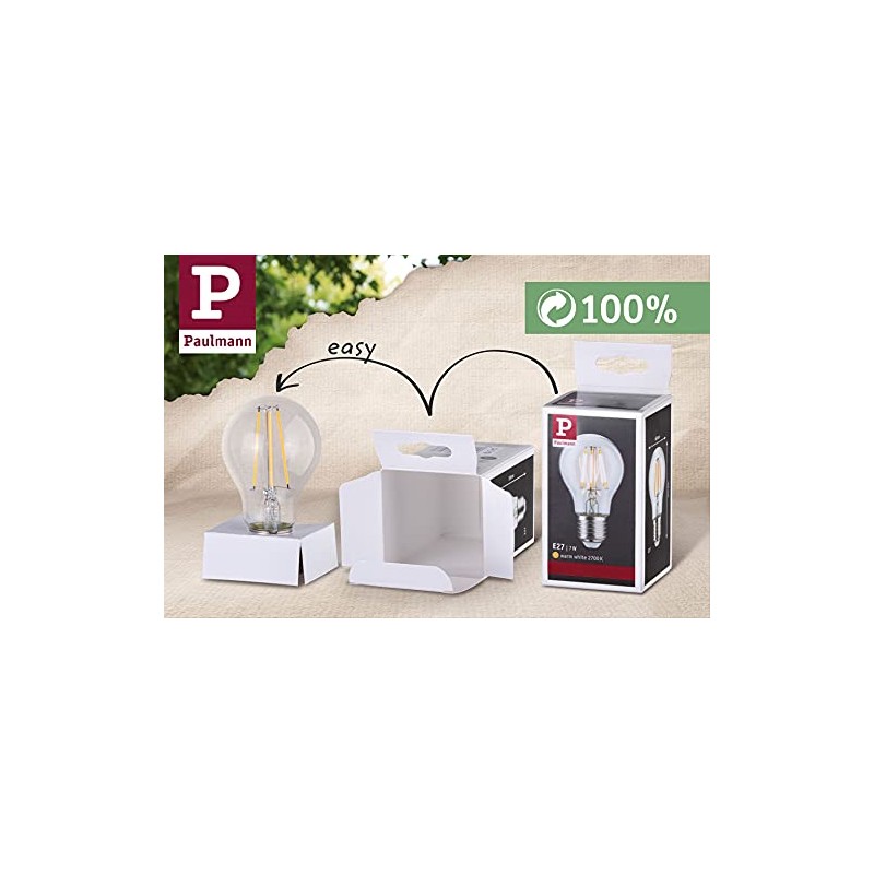 Paulmann 53003 Cosylight 3W E14 130mm 35mm Clear, 3 W