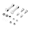 Mofun Chrome Front Fender Mount Kit Compatible with Harley Softail
