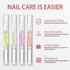 NGMATY 2PCS Natural Cuticle Oil Pen, Finger Edge Manicure Nourishing