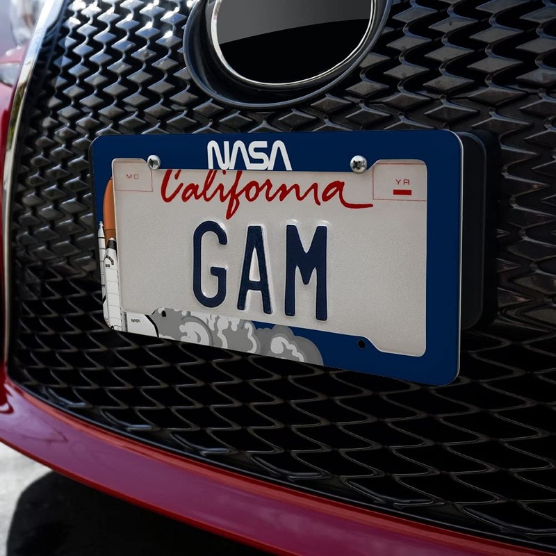 GRAPHICS & MORE Space Shuttle Launch License Plate Tag Frame