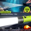 Scuba Diving Flashlight Dive Torch 5000 Lumen Rechargeable Dive Light,