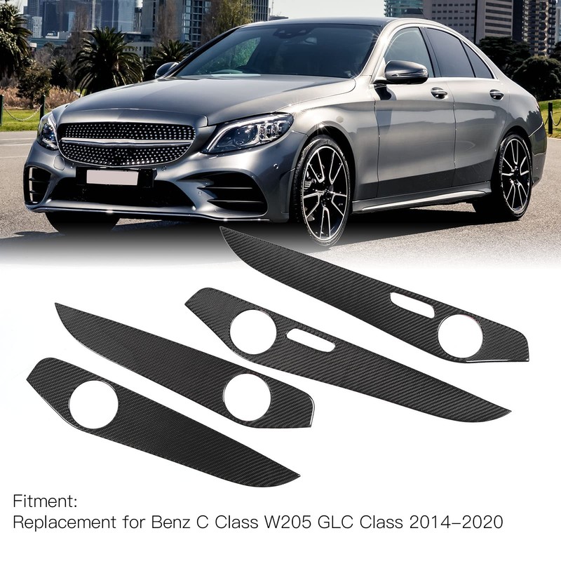 Car Interior Trim Cover, Perfect Fit, Rear Speaker Decorative Cover,