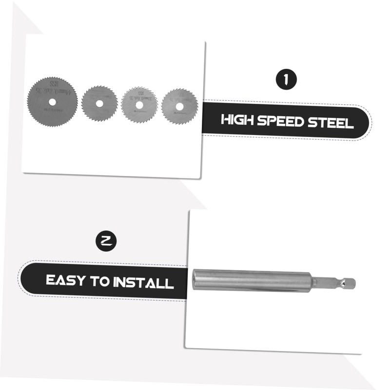 SHINEOFI 1 Set PVC Pipe Cutter Blade Kit High Speed