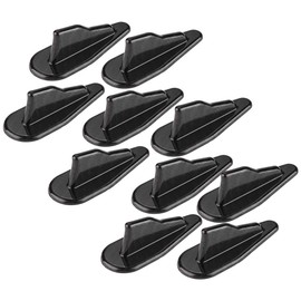 Rear Roof Spikes 10Pcs Universal Black Car Roof Shark Fin Spoiler Wing Kit Generator