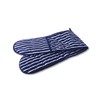 A & B TRADERS Butcher Stripe Double Oven Gloves, Quilted