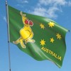 3x5 ft Boxing Kangaroo Flag with Brass Grommets Australian National