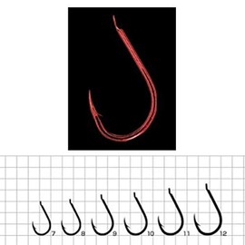 ささめ針(Sasame) XC02 ヤイバ 喰わせ真鯛 レッド 12号
