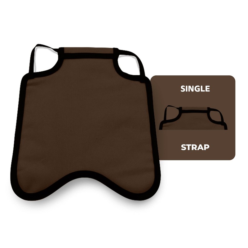 Hen Saver Hen Apron/Saddle, Single Strap, Small/Medium, Brown