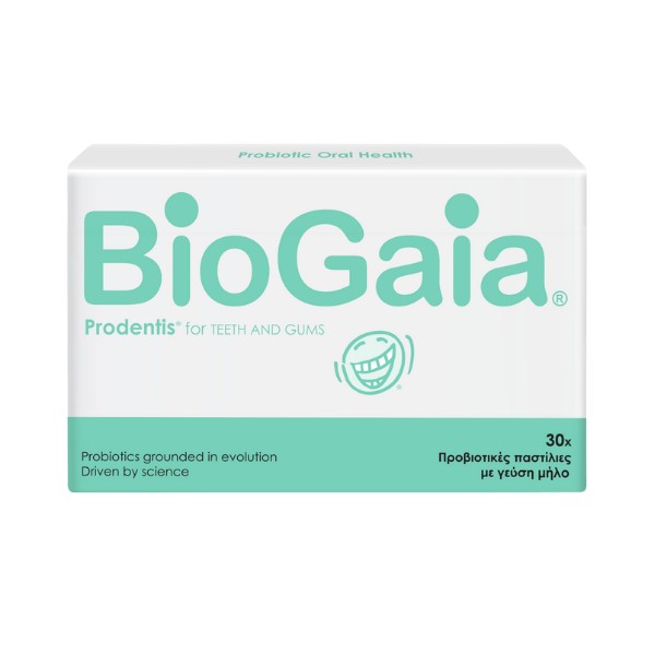 Biogaia Prodentis Probiotic Lozenges Apple Flavour 30 pcs
