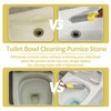 6 Stück Bimsstein Toilettenreiniger,Bimsstein Toilette Mit 2 Griffe,Austauschbar Pumice Stone
