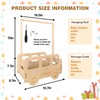 fun-plus Baby Shower Crate Closet, Bus Shape Baby Shower Basket