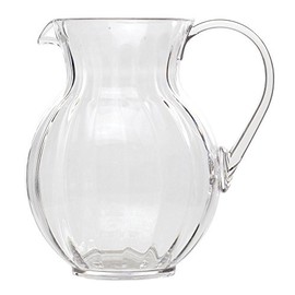 G.E.T. P-4090-PC-CL-EC Shatterproof Plastic Lemonade/Margarita Pitcher, 90 Fluid Ounce, Clear, Set of 1