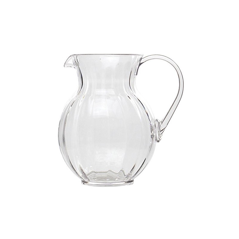 G.E.T. P-4090-PC-CL-EC Shatterproof Plastic Lemonade/Margarita Pitcher, 90 Fluid Ounce, Clear,