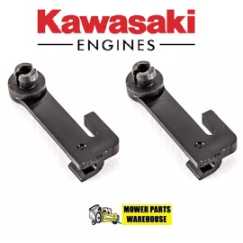Kawasaki 2 NEW GENUINE OEM KAWASAKI CARBURETOR ROD HOLDER CLIPS 13280-7004  FX730V FX691V