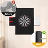ROYALAY 3 Pcs Dart Board Wall Protectors with Dart Scoreboard