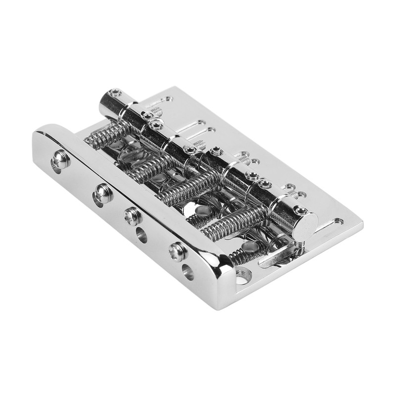 4 String Bass Bridge Assembly Lateral Adjustment Support Greater String