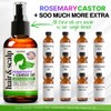 SELFWISE Aceite De Ricino Y Romero Orgánico Para El Crecimiento