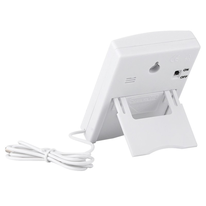 High Precision LCD Digital Indoor&Outdoor Thermometer Temperature Meter Tester Battery