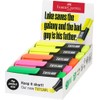 FABER-CASTELL TXTLNER 154210 Highlighter Set, 10 Neon Markers for Children
