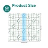 50 Waterproof Plasters, 10 x 12 cm Waterproof Transparent Bandage