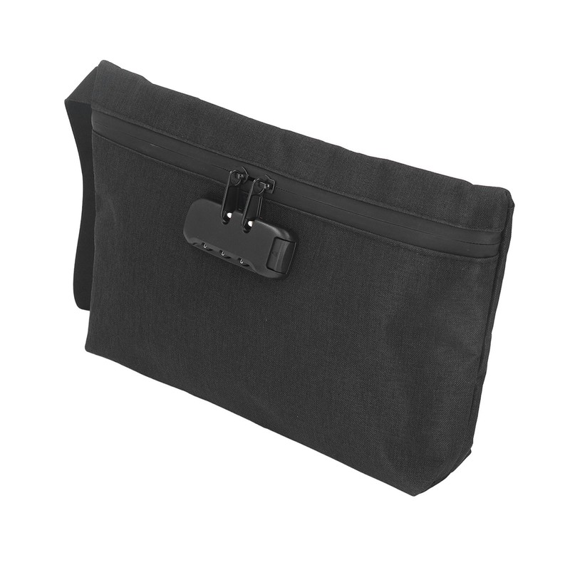 Smell Proof Bag with Combination Lock Carbon Lined Odor Proof