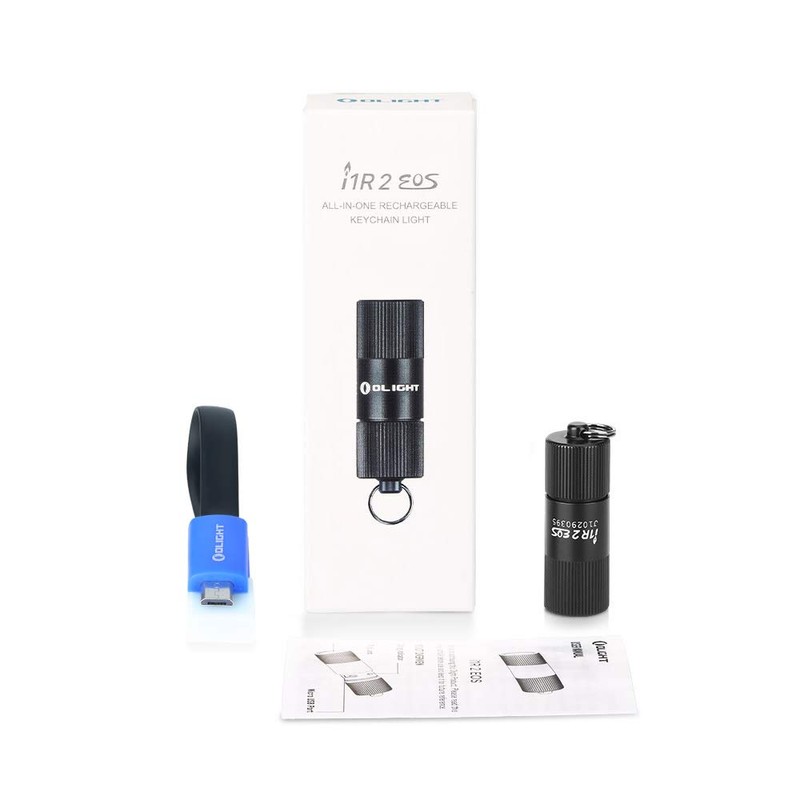 OLIGHT i1R 2 EOS 150 Lumens Tiny Rechargeable Keychain Flashlight