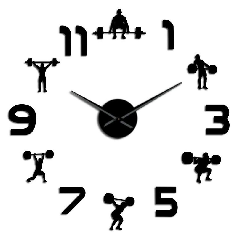 The Geeky Days Weightlifting Fitness Room Wall Decor DIY Giant