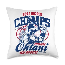 2024 World Champs – Shohei Ohtani – Los Angeles Baseball Throw Pillow