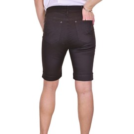 ICE (1513 Stretch Shorts Jeans Style Chino Sheen Diamante, brown