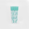 Mekupeu 50Pcs Varita de Máscara de Silicona, Cepillos Desechables para